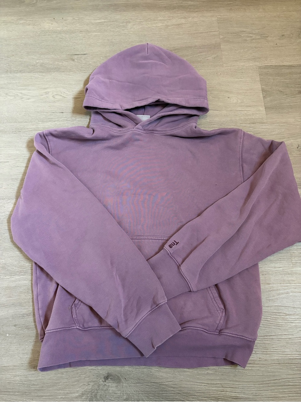 Aritzia Tna Cozy Fleece Perfect Hoodie M Purple Lavender